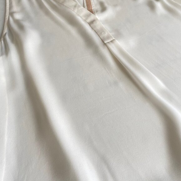 Joie Silk Tank with Blush Detail - Picture 9 of 16